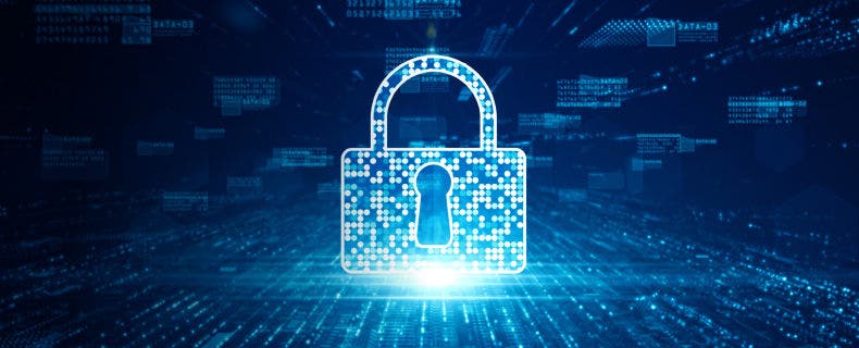 data breach guide for businesses. Data padlock