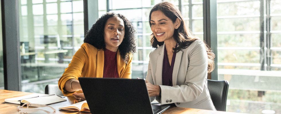 women on laptop