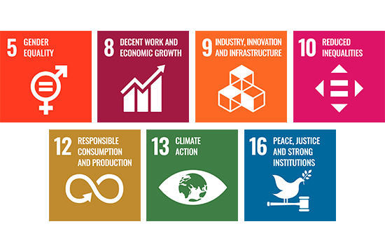 UN Sustainable Development Goals badges