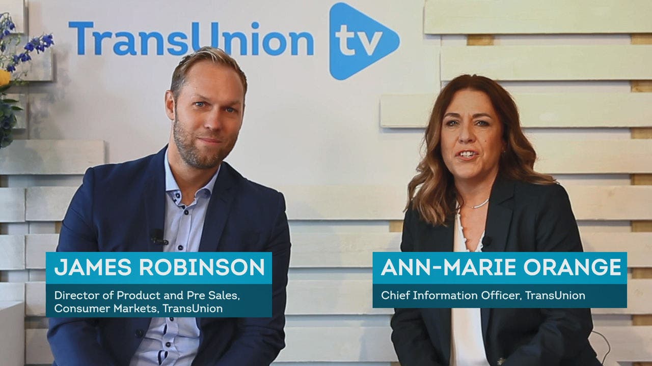 Interview with James Robinson and Ann-Marie Orange at the TransUnion FUTURE Summit 2022