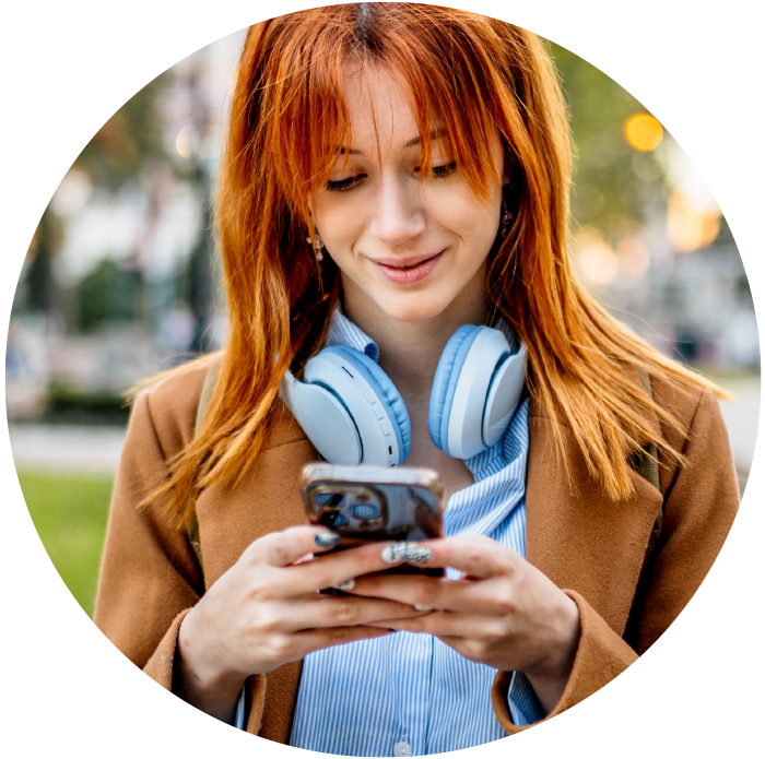 Dispute mobile phone graphic