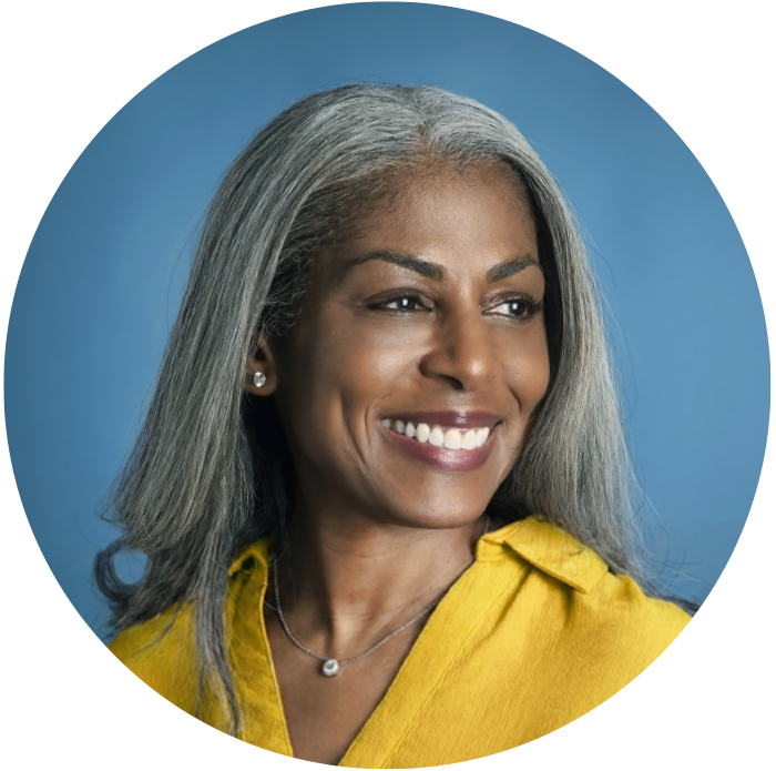 Smiling woman